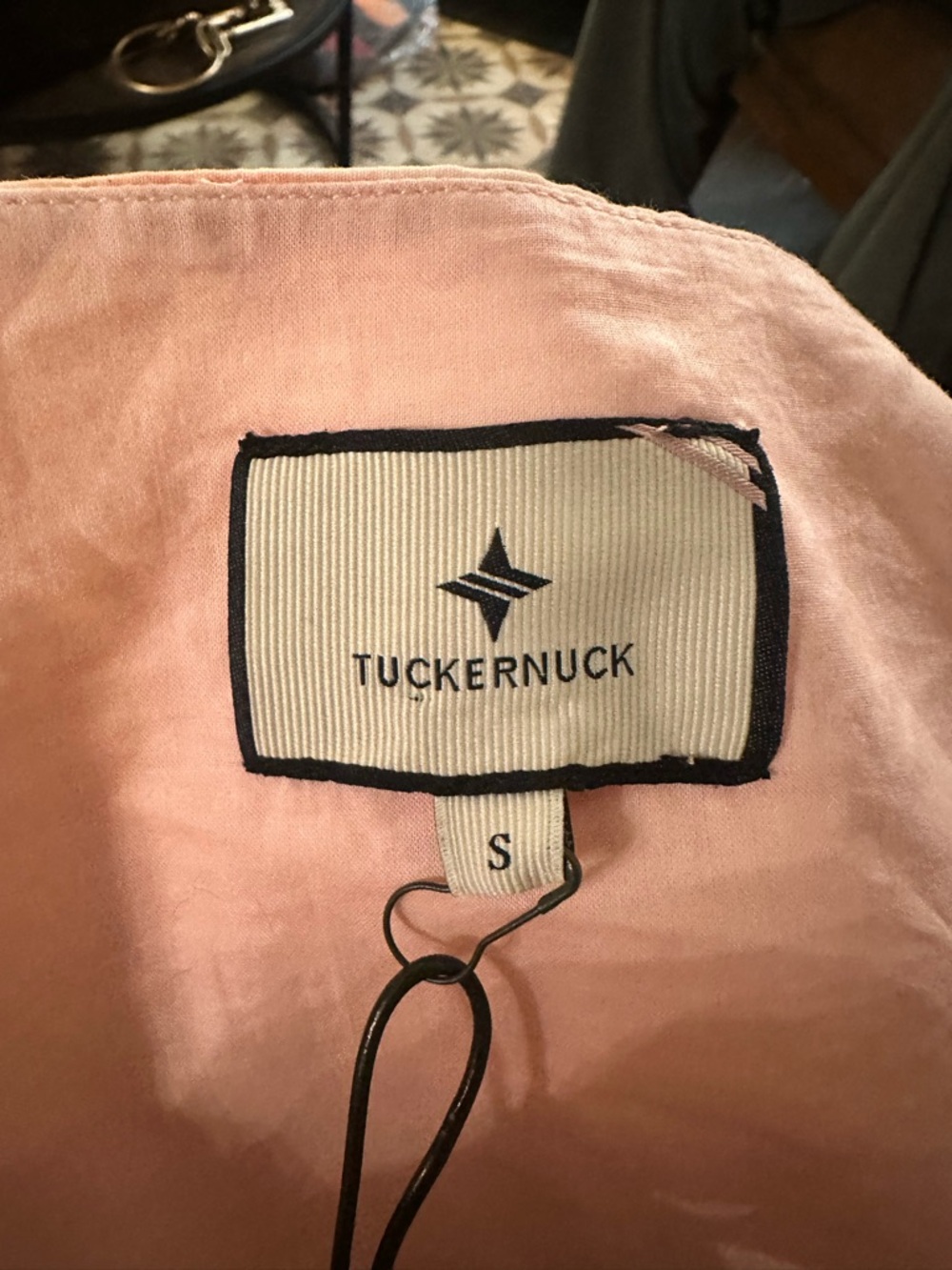 Tuckernuck Peach-Striped Embroidered Babydoll Dress - Picture 10 of 11